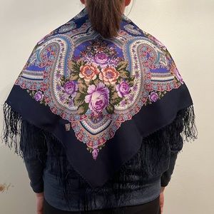 Thin Silk Scarf
